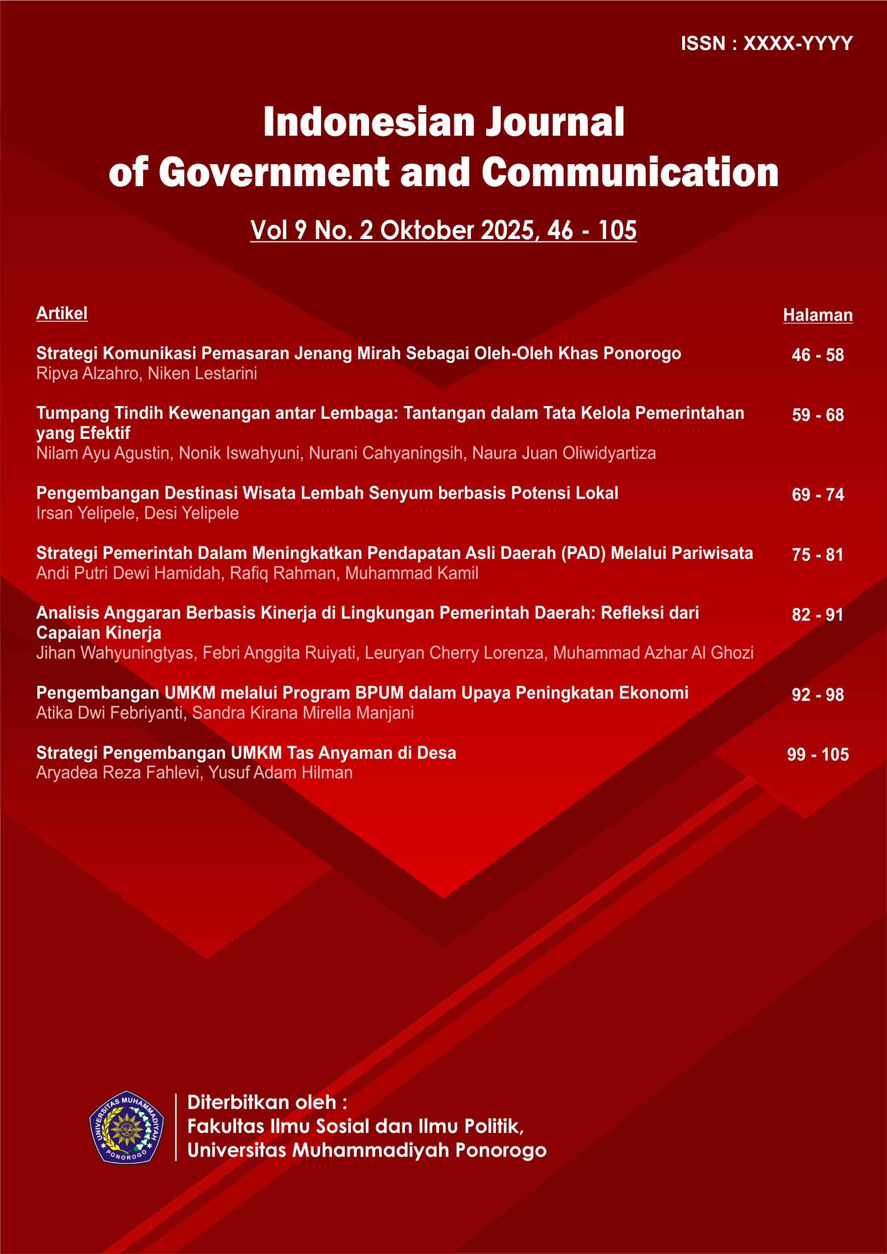 					View Vol. 9 No. 2 (2025): Oktober
				